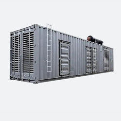 Máy phát điện container di động với công suất 100KW để đảm bảo độ tin cậy tối đa