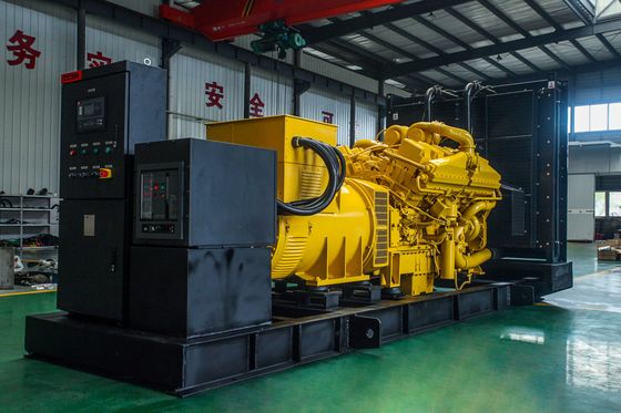 Bộ máy phát điện khí 800-1500KW cho các ngành công nghiệp hiệu suất cao