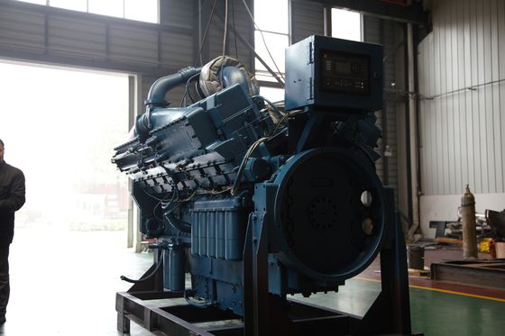 1000KW Điện năng xuất 1-2 Megawatt Máy phát điện cho hiệu suất và độ bền