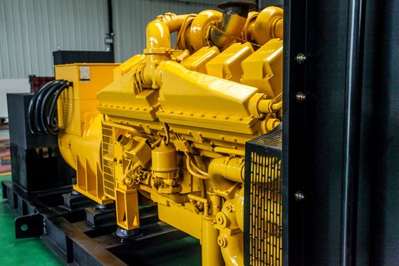 Máy phát điện công nghiệp làm mát bằng nước 2000kw Máy phát điện diesel 1500rpm