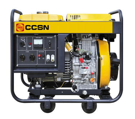 3000r/min Tốc độ định số Bộ máy phát điện công nghiệp 380v 10kw Giải pháp năng lượng nhỏ