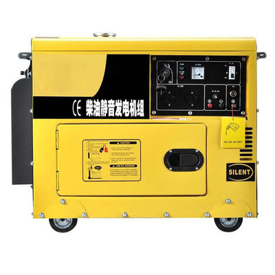 Máy phát điện khung mở 130Kg Trọng lượng ròng 6,25KVA Lượng định lượng H.S Mã 8502132000