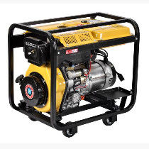 3000r/min 10k Máy phát điện âm thầm Điện khởi động tần số định số 50Hz