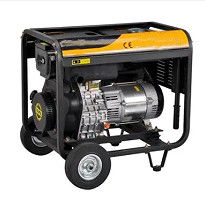 10000 Watt Điện khởi động máy phát điện di động 50Hz tần số định số