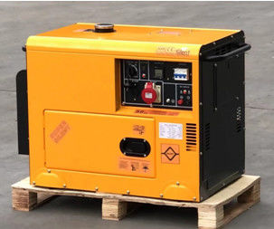 CCSN 8KW/10KVA Máy phát điện diesel di động yên tĩnh gia đình 220V ba pha 380V âm thanh thấp đồng tinh khiết điều khiển ATS