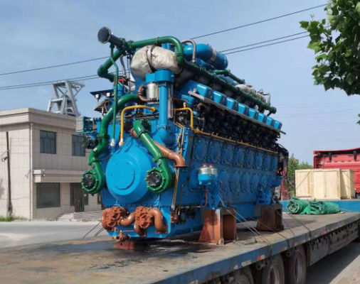 Trọng lượng tham chiếu 12000 kg Bộ máy phát điện cho công suất lớn 3000KW